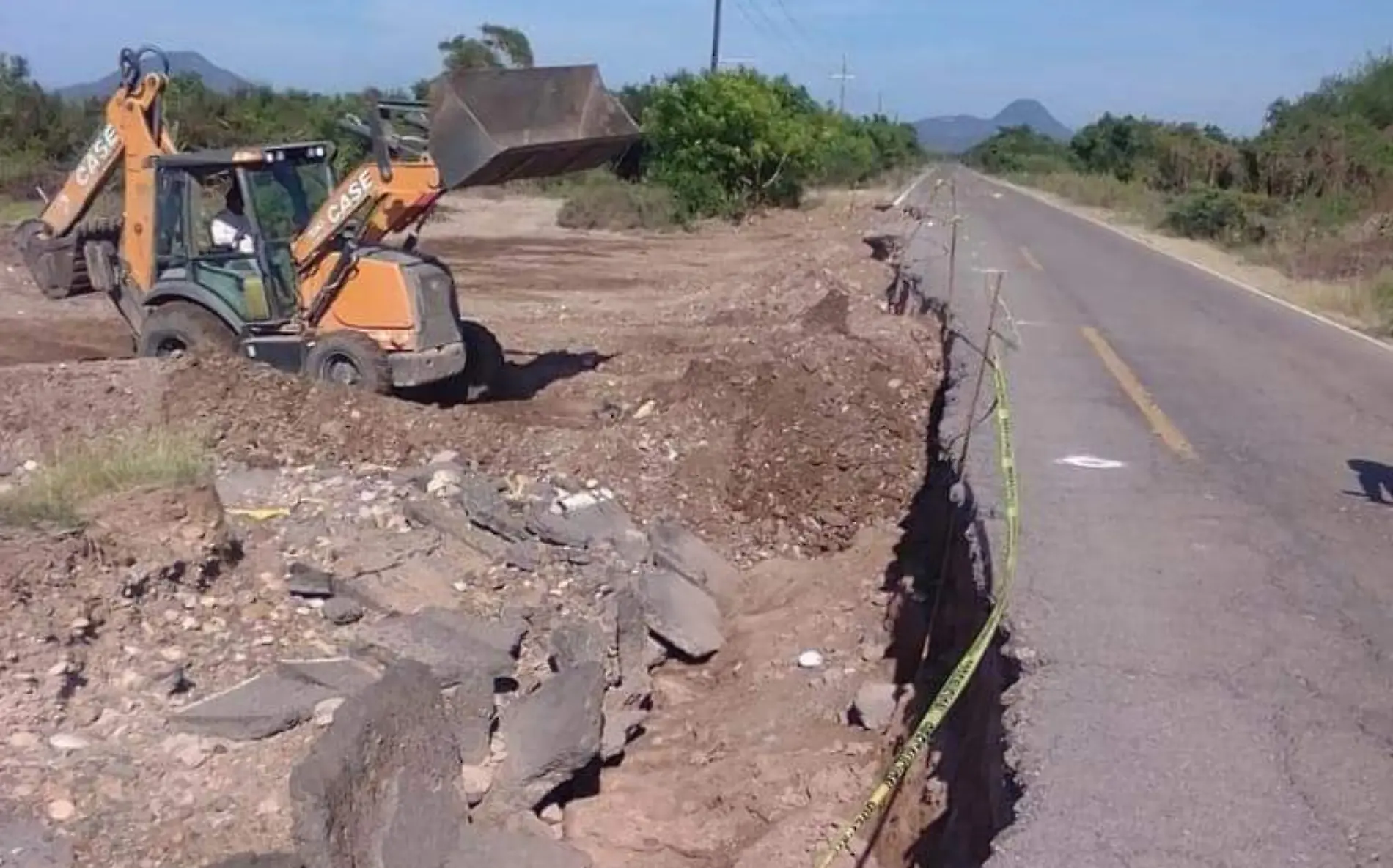 Carreteras afectadas